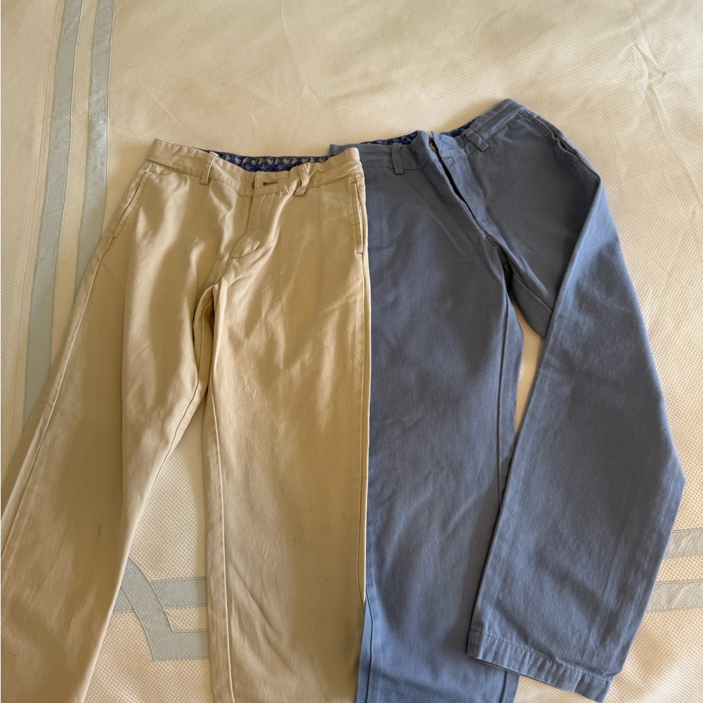 Boys Cacky and Blue Pants